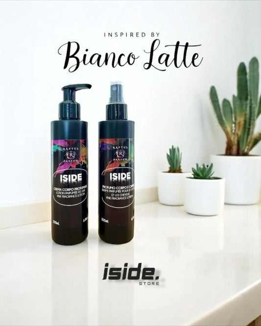 Bianco Latte profumo corpo e capelli Iside Raptus Mondello Store