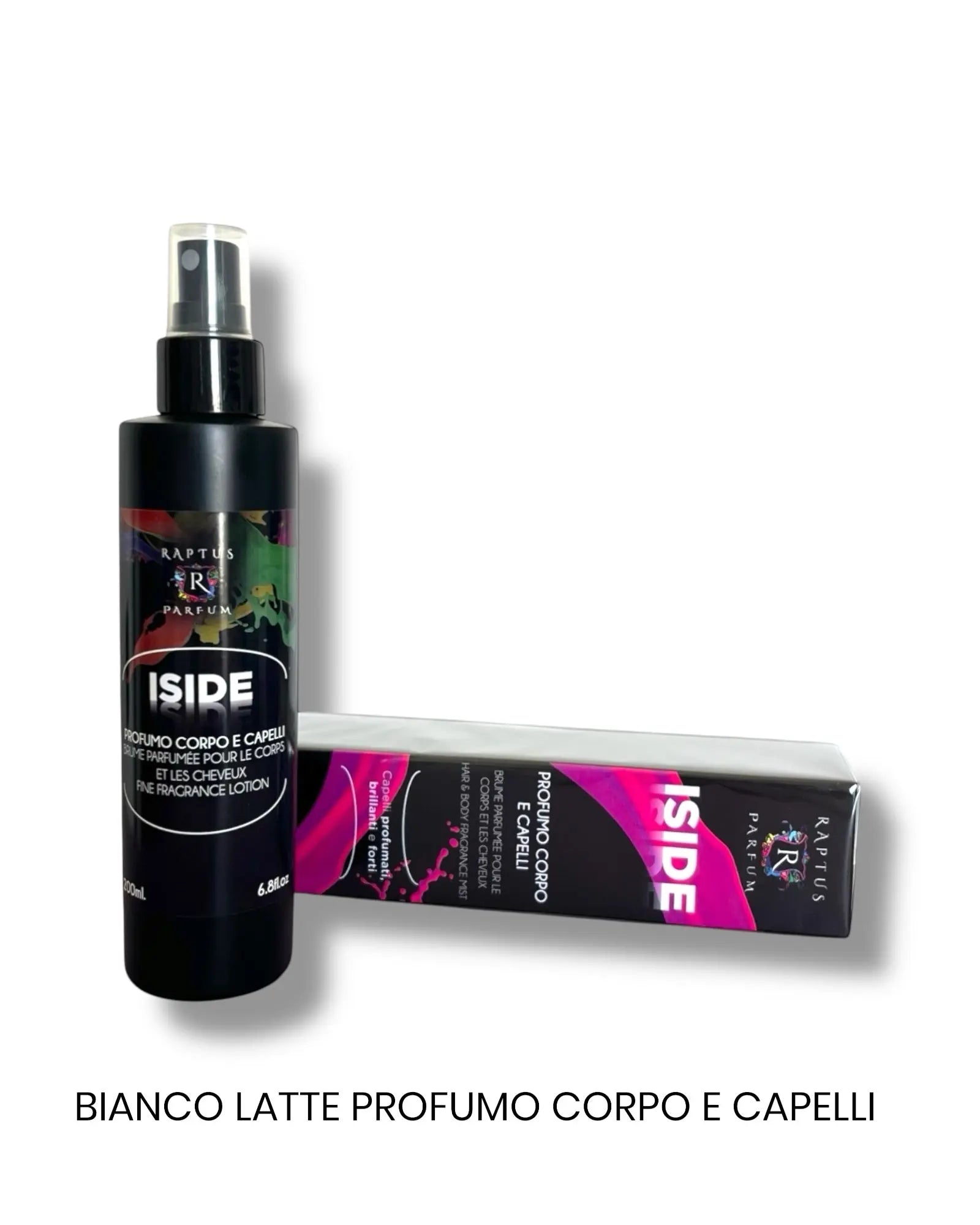 Bianco Latte profumo corpo e capelli Iside Raptus Mondello Store