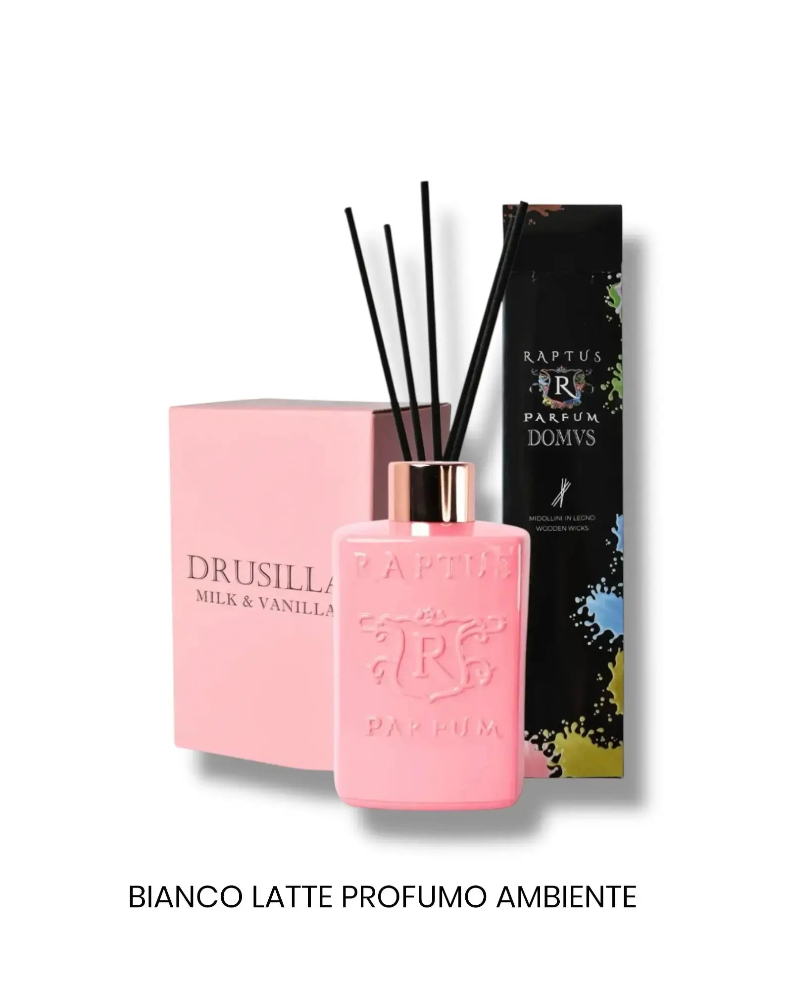 Bianco Latte spray tessuti e profumatore ambiente Drusilla Raptus Mondello Store