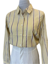 Camicia donna con righe a contrasto Mondello Store