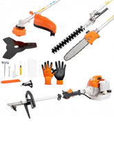 Decespugliatore a scoppio 4 in 1 tagliasiepi troncarami motosega 52cc 2 tempi - Mondello Store