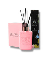 Diffusore profumo casa ambiente fragranza latte e vaniglia Drusilla Raptus Mondello Store
