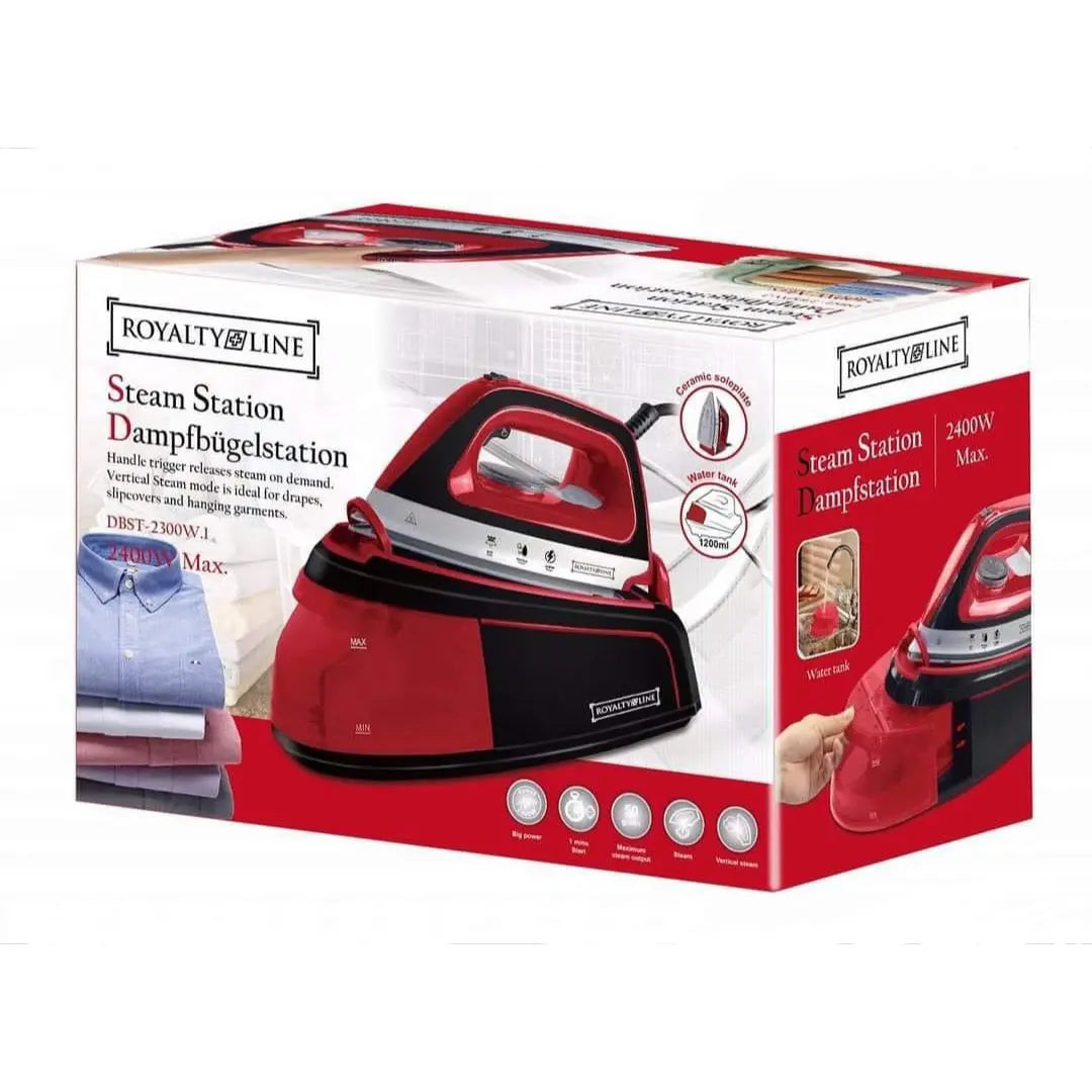 Ferro da stiro con caldaia 2400W Royalty Line Royaltyline