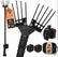 Abbacchiatore Olive Scuotiolive a Batteria Elettrico 2 in 1 3 Metri 12V 220W