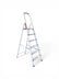 Scala scaletto in Alluminio leggero sicuro e salva spazio portata fino a 150kg