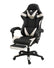 Sedia da Gaming Ergonomica Professionale con Poggiapiedi Estraibile