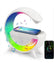 Lampada LED G-Lamp RGB con Ricarica Wireless Bluetooth Speaker Ricaricabile Radio FM SD Mondello Store