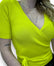 Maglia in filo ad incrocio beige mondello store