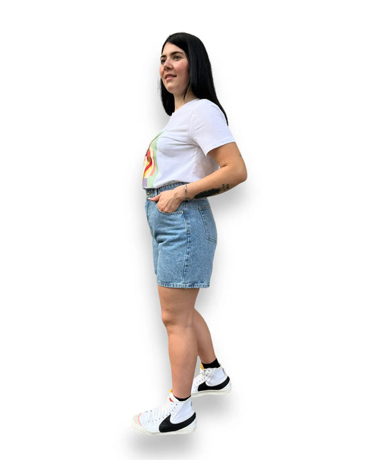 Pantaloncini Jeans svasati Mondello Store
