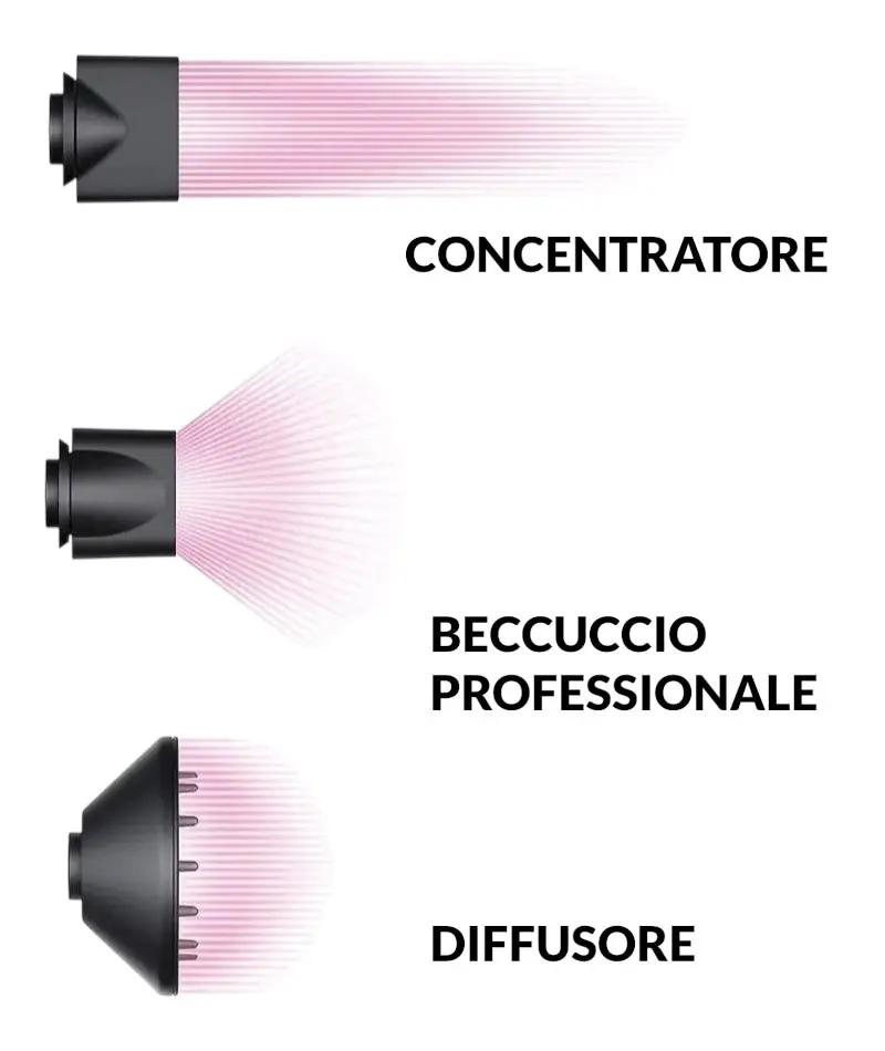 Phon asciugacapelli 5 in 1 professionale Mondello Store