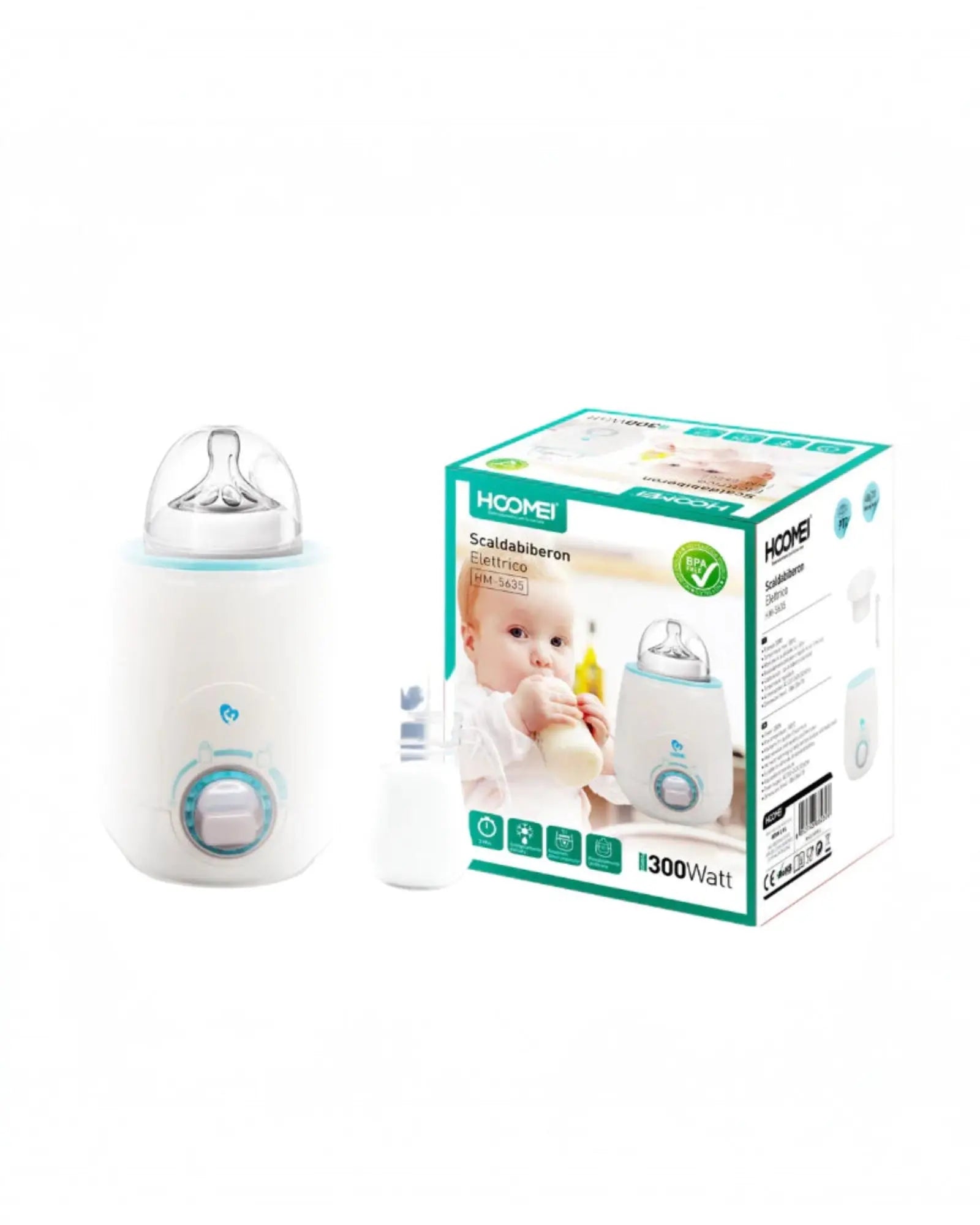 Scalda biberon elettrico Hoomei Hoomei