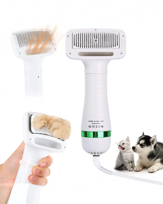 Spazzola asciugacapelli 2 in 1  per la toelettatura degli animali domestici Mondello Store