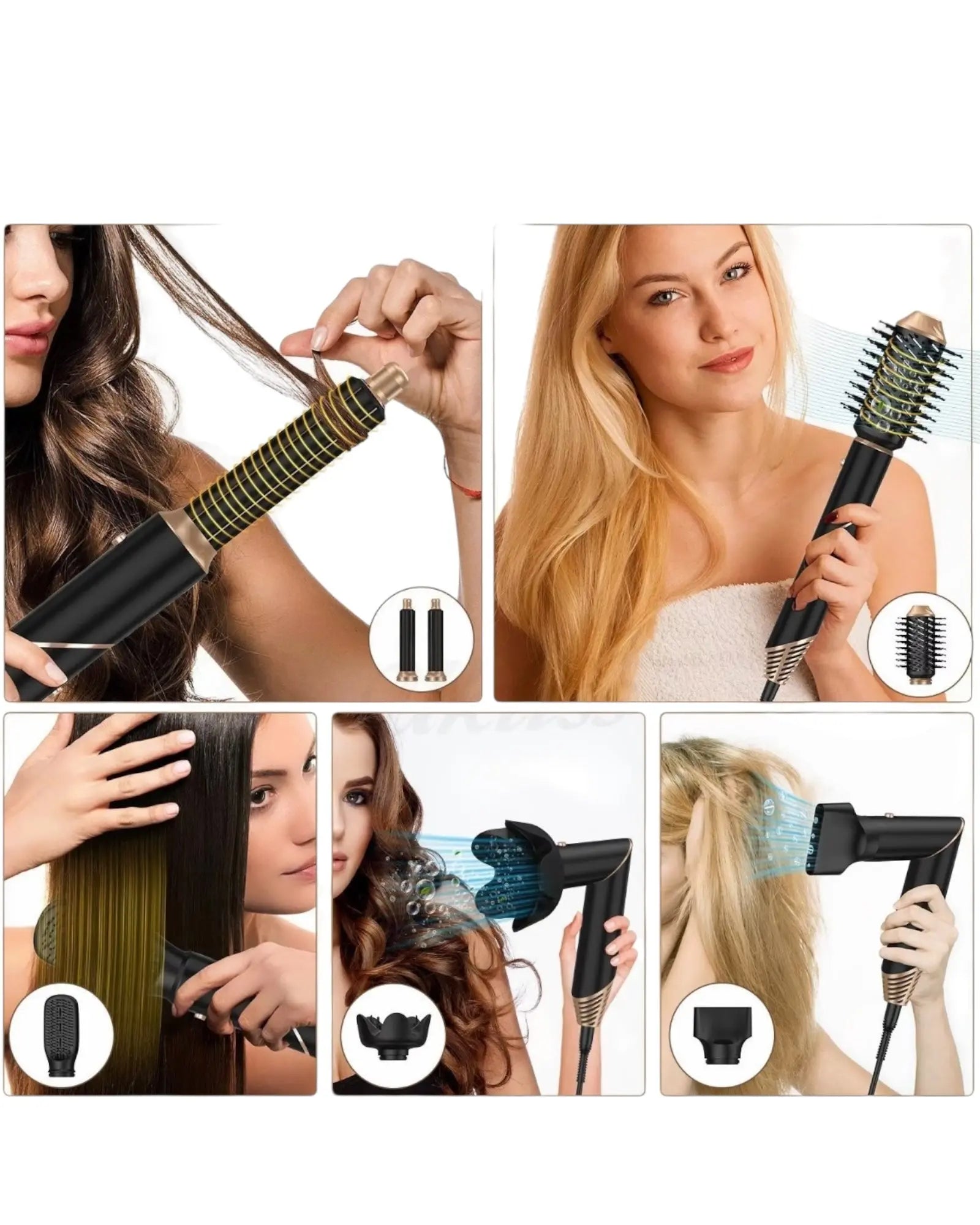 Spazzola asciugacapelli 6 in 1 professionale Mondello Store