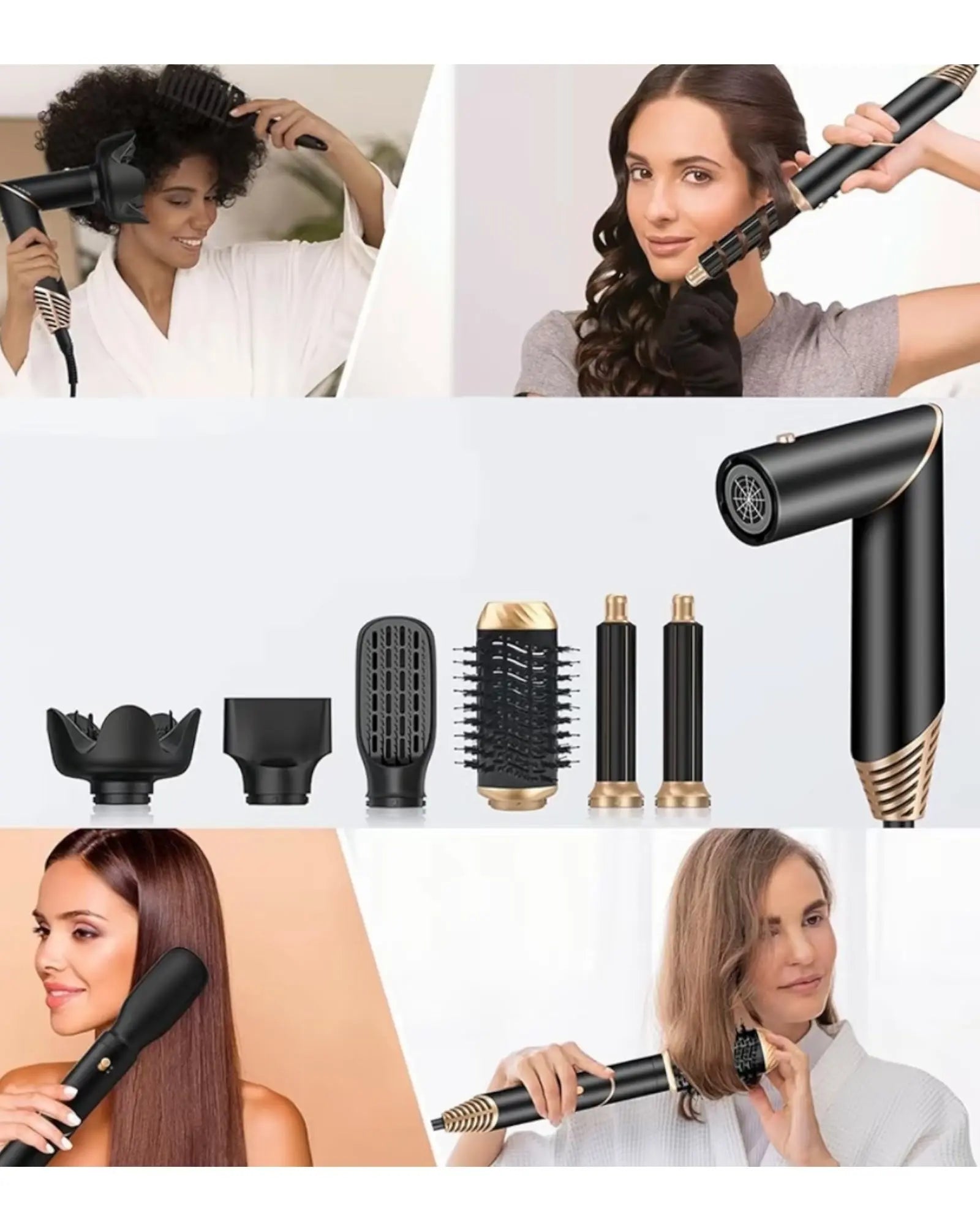 Spazzola asciugacapelli 6 in 1 professionale Mondello Store