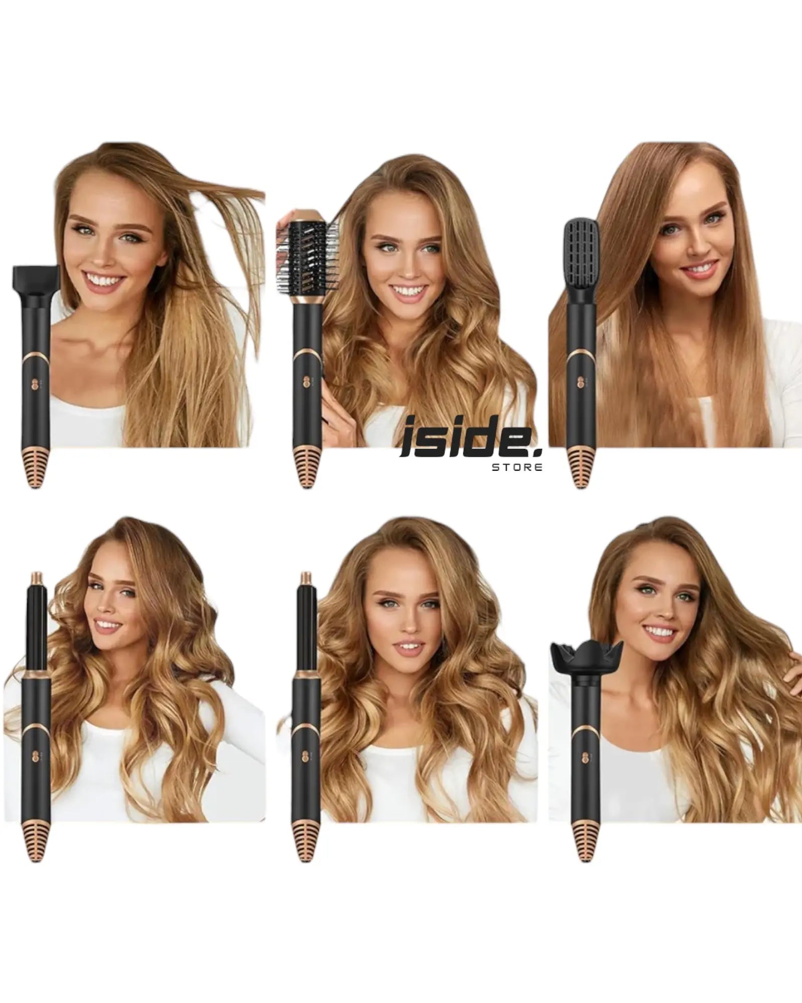 Spazzola asciugacapelli 6 in 1 professionale Mondello Store