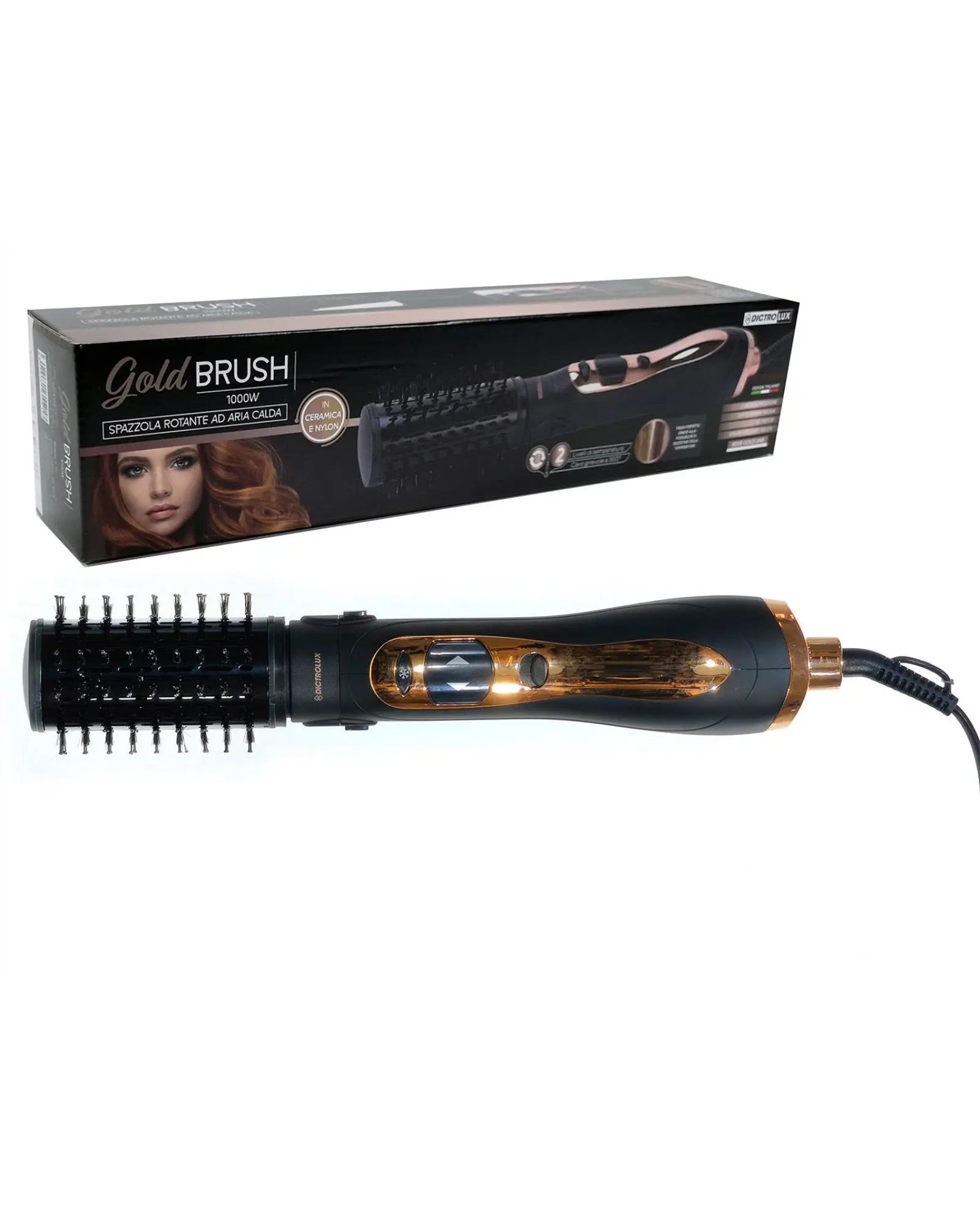 Spazzola rotante asciugacapelli Dictrolux - Gold Brusch Dictrolux