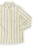 Camicia donna con righe a contrasto mondello store