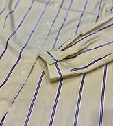 Camicia donna con righe a contrasto mondello store