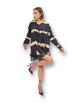 Camicia oversize con orlo nice