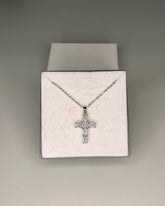 Collana con pendente croce acciaio Mondello Store