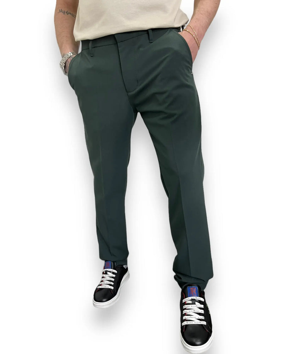 Entre Amis Pantalone Capri verde Entre Amis
