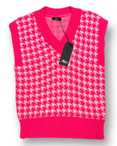 Gilet in maglia Pied de poule - Iside Store