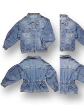 Giubbotto donna denim jeans mondello store