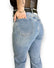 Jeans con strass vita alta Mondello Store