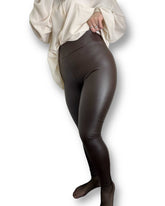 Leggings effetto pelle mondello store