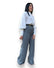 Pantalone gamba larga grigio Mondello Store