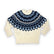 Pullover rosa fantasia jacquard Bluroyal