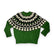Pullover rosa fantasia jacquard Bluroyal