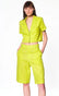 Tailleur Lumina in lino verde Lumina