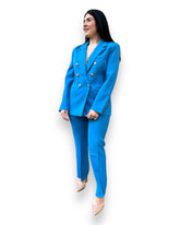 Tailleur doppiopetto con bottoni oro Mondello Store