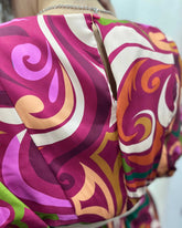 Vestito corto con stampa a fantasia Timiami